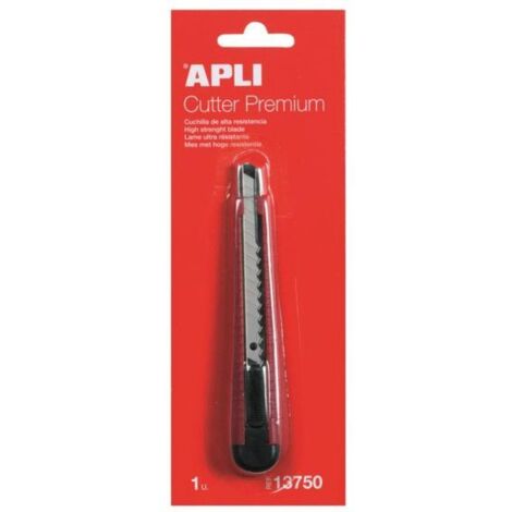apli Coupeur 13750 Argenté lame 9 mm ergonomique
