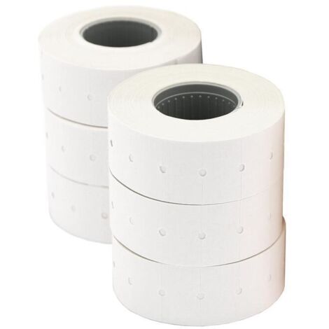 Apli Pack 6 Rollos De 1000 Etiquetas 26X16Mm Para Etiquetado