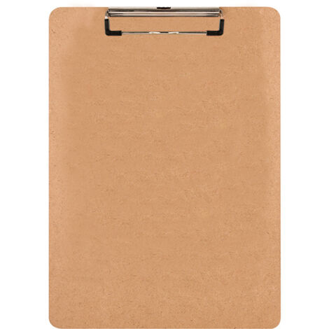 APLI Portablocs con clip base madera A4