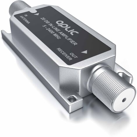 Aplic SAT Verstärker 20 dB Inlineverstärker / 5 MHz - 2400 MHz