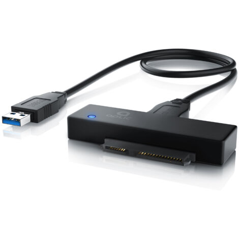 Aplic USB 3.0 zu SATA Konverter Kabel inkl. Netzteil - SATA 1/2/3 Festplatten & Laufwerke - UASP