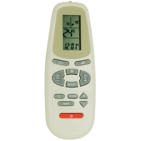 Aplicable al control remoto del aire acondicionado AUX.
