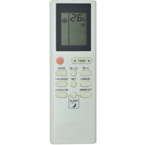 Aplicable al control remoto universal para aire acondicionado compatible con los modelos GZ-27B - OTROS