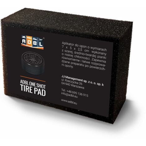 Aplicador de neumáticos ADBL ONE SHOT TIRE PAD