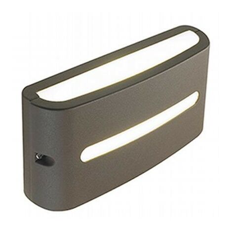 Aplique 10W Led 4000K post linea cafe