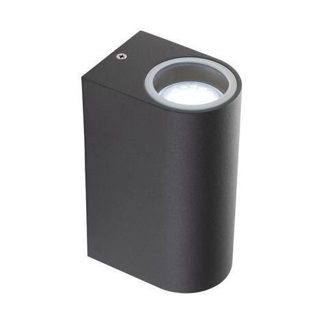 Aplique 2 Luces Gu10 grafito bobo line