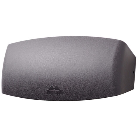 Aplique ABRAM 1xR7s (189mm) 10,5W con pulsador CCT (3colores) IP55 resina negra