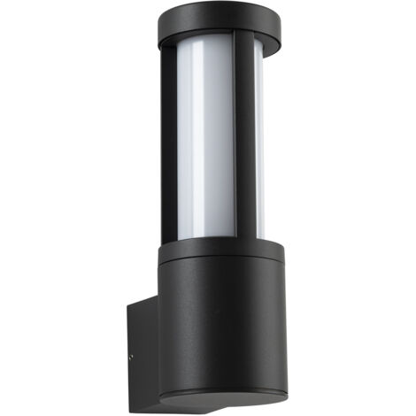 Aplique ADAY IP54 LED SMD 10W 1300lm(603lm) CRI80 3000K 269º Antracita