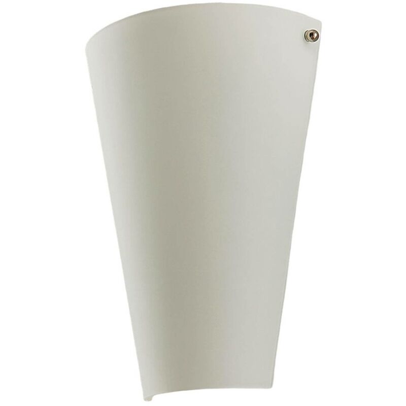 

Lindby - Aplique Alia de vidrio opalino, bombilla LED E14