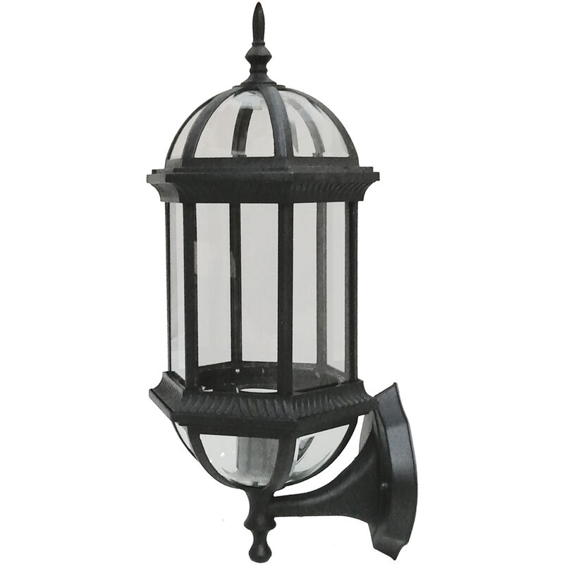 

Aplique Aluminio S505B Negro