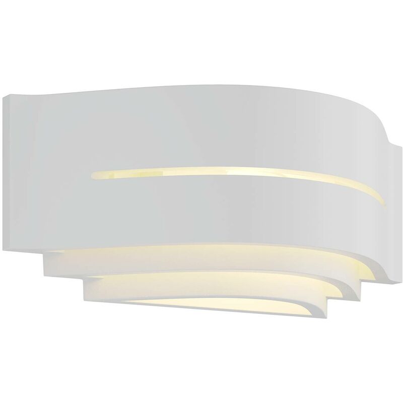 

Lindby - Aplique Amran, blanco, 3 niveles, con rayas