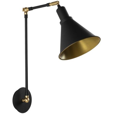 Aplique articulado Harvey 20 Negro
