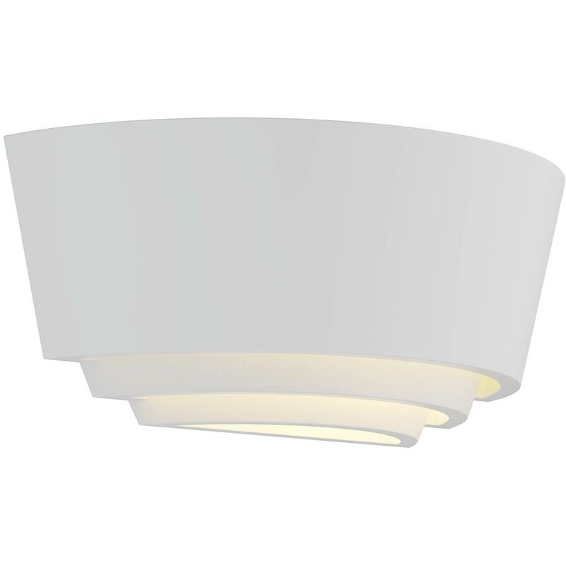 

Lindby - Aplique Azriel, blanco, semicircular, 3 niveles