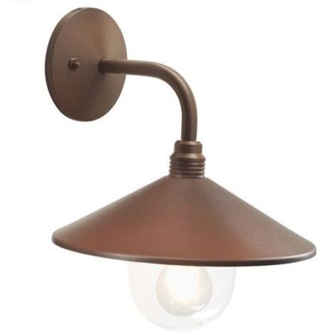 Aplique bajo E27 línea spectre corten