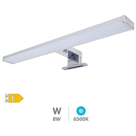 Aplique baño LED Laksa 8W 6500K IP44