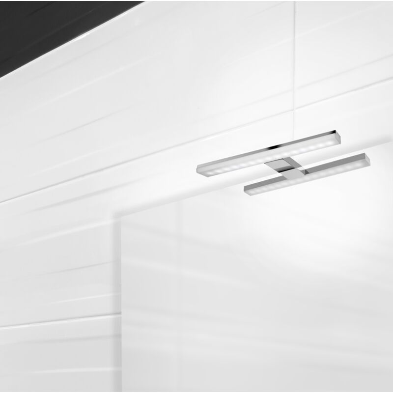 

Aplique Baño SOLAR 8W 31 cm cromado