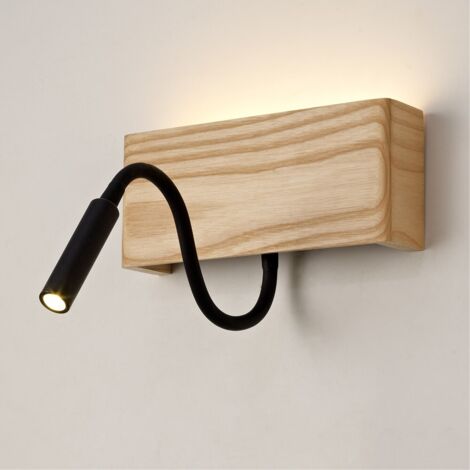 Aplique con lector LED Ravel (5W+3W)