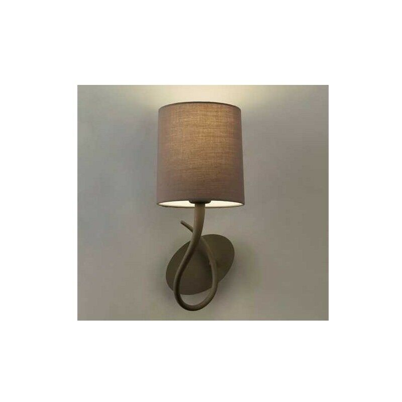 

Mantra - Iluminación de pared interior LUA en gris ceniza con pantalla