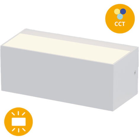 Aplique CORVO IP65 12W LED CCT 3000/4000/6500K Blanco