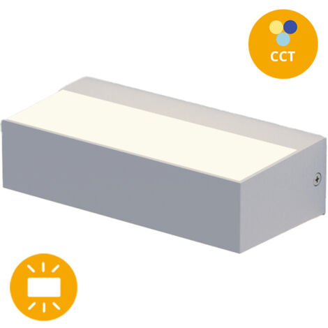 Aplique CORVO IP65 9W LED CCT 3000/4000/6500K Grey