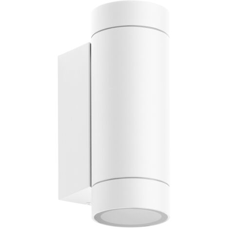 Aplique CUB Round IP54 GU10 2x4.50W up-down Blanco