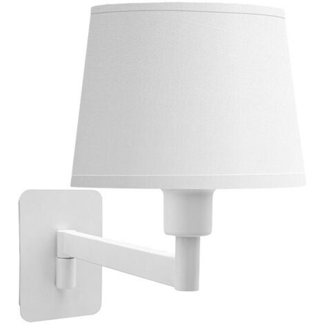 Aplique Cueza blanco 1xE14 brazo abatible 24cm