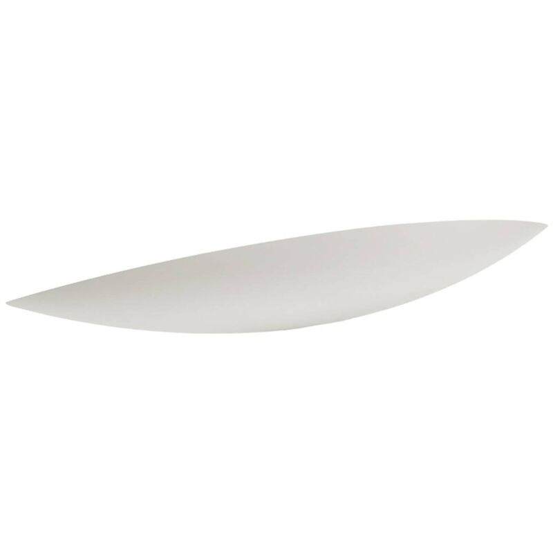 

Lindby - Aplique de escayola Tommi de gran tamaño, blanco