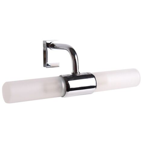 Aplique de espejo de baño Cromado (2 luces)