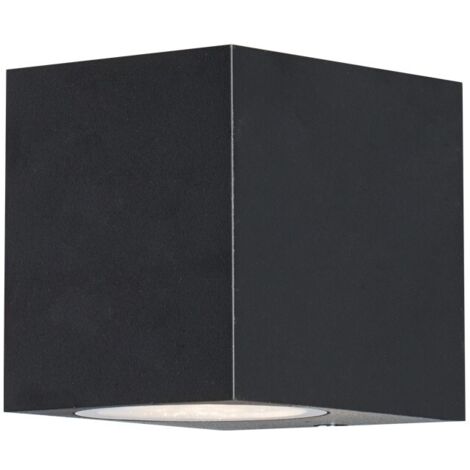 Aplique de exterior Confo Evo 1xGU10 IP44 Negro