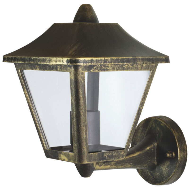 

Aplique de exterior de aluminio Tradition Up E27 IP44 oro viejo (Ledvance 4058075206229)
