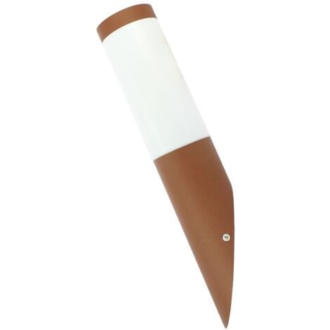 ARUM LIGHTING Aplique de exterior E27 VALENTE Marrón antiguo IP44