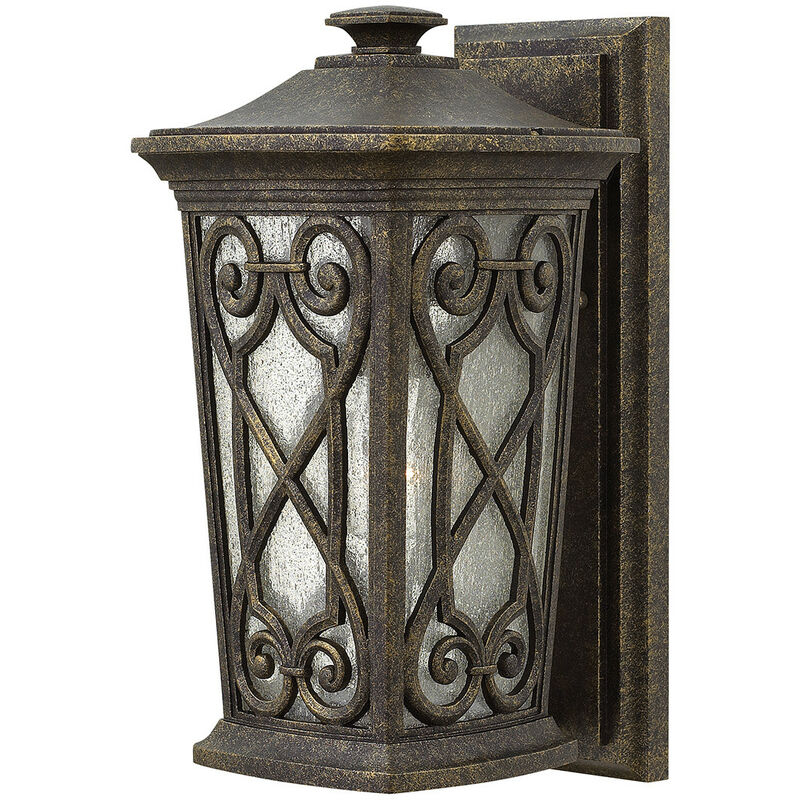 

Elstead Enzo - 1 farolillo de pared para exterior pequeño ligero Otoño IP44, E27