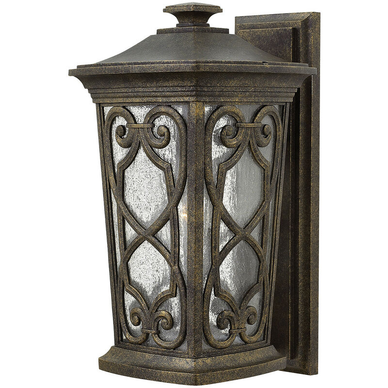

Elstead Enzo - 1 Linterna de pared exterior mediana ligera Otoño IP44, E27