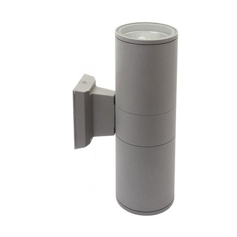 

Aplique de exterior gris 2x E27