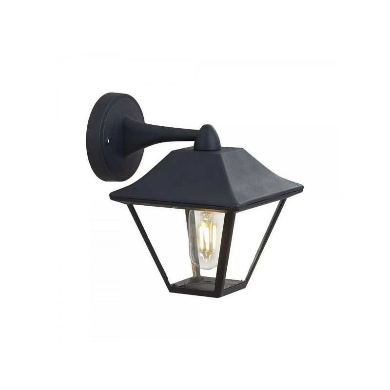 

Aplique de exterior IP44 E27 Negro Mate