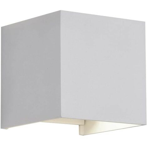 Aplique de exterior LED Open (2x5W - 3000K) Blanco