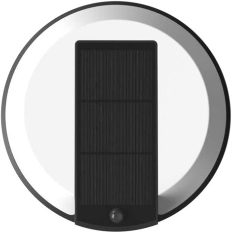 Aplique de exterior LED solar con sensor Onigi (5W)