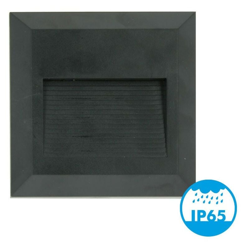 

Aplique de iluminación de exterior 2W IP65 | Temperatura de color: 4000K blanco neutro