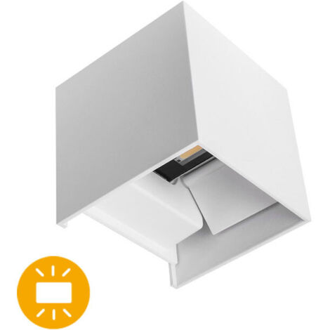 Aplique de INTERLUSA modelo SOR  IP65 de  LED  acabado Blanco