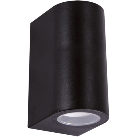 Aplique de jardín exterior GAMP 2xGU10 C IP54 negro