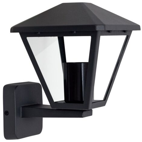 Aplique  de la serie Dornela Gris Ip44 Cogida Abajo FABRILAMP