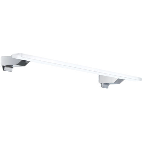 Aplique de luz LED rectangular para baño, 70cm, acabado cromo - MANILLONS TORRENT