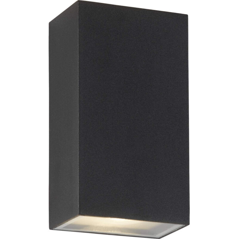 Searchlight - Outdoor - Aplique led de 2 luces para exterior Up Down Negro IP44