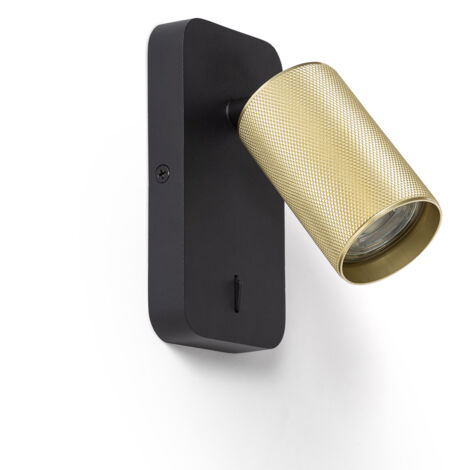 Aplique de Pared Aluminio Breixo Dorado