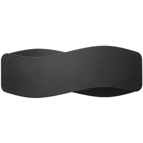 Aplique de pared Arsa negro 40