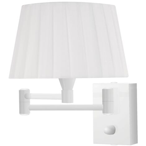 Aplique de pared articulado blanco - GUERTY