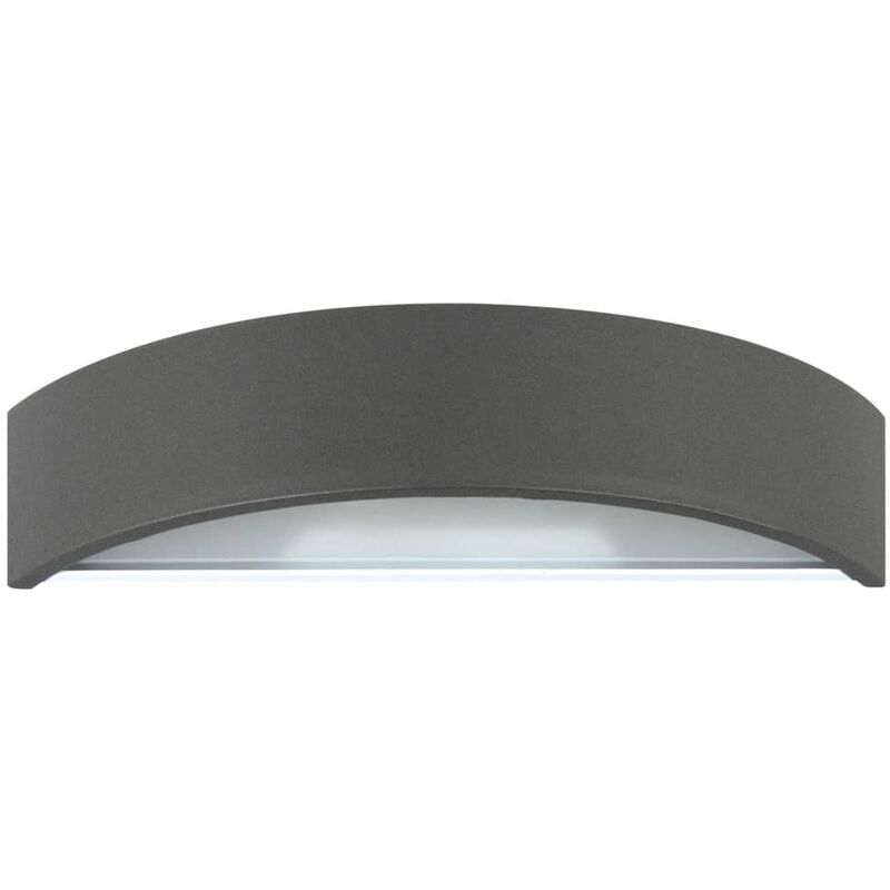 

Lámpara de pared para exterior gris 5x25x8 cm - Gris - Smartwares