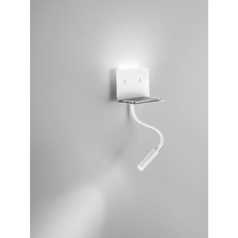 

Aplique de pared blanco con 2 luces LED 6636BLC - Perenz