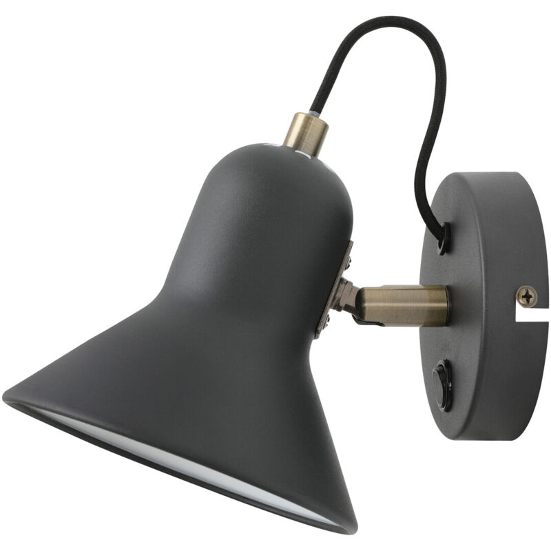 

Aplique de pared Boston E27 negro (F-Bright 2070911-N)