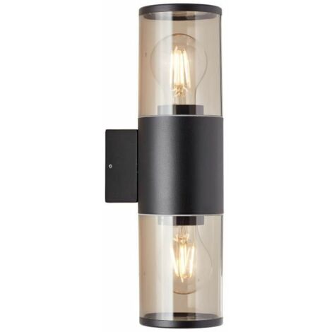 Aplique de Pared Brilliant Sergioro Negro 20 W